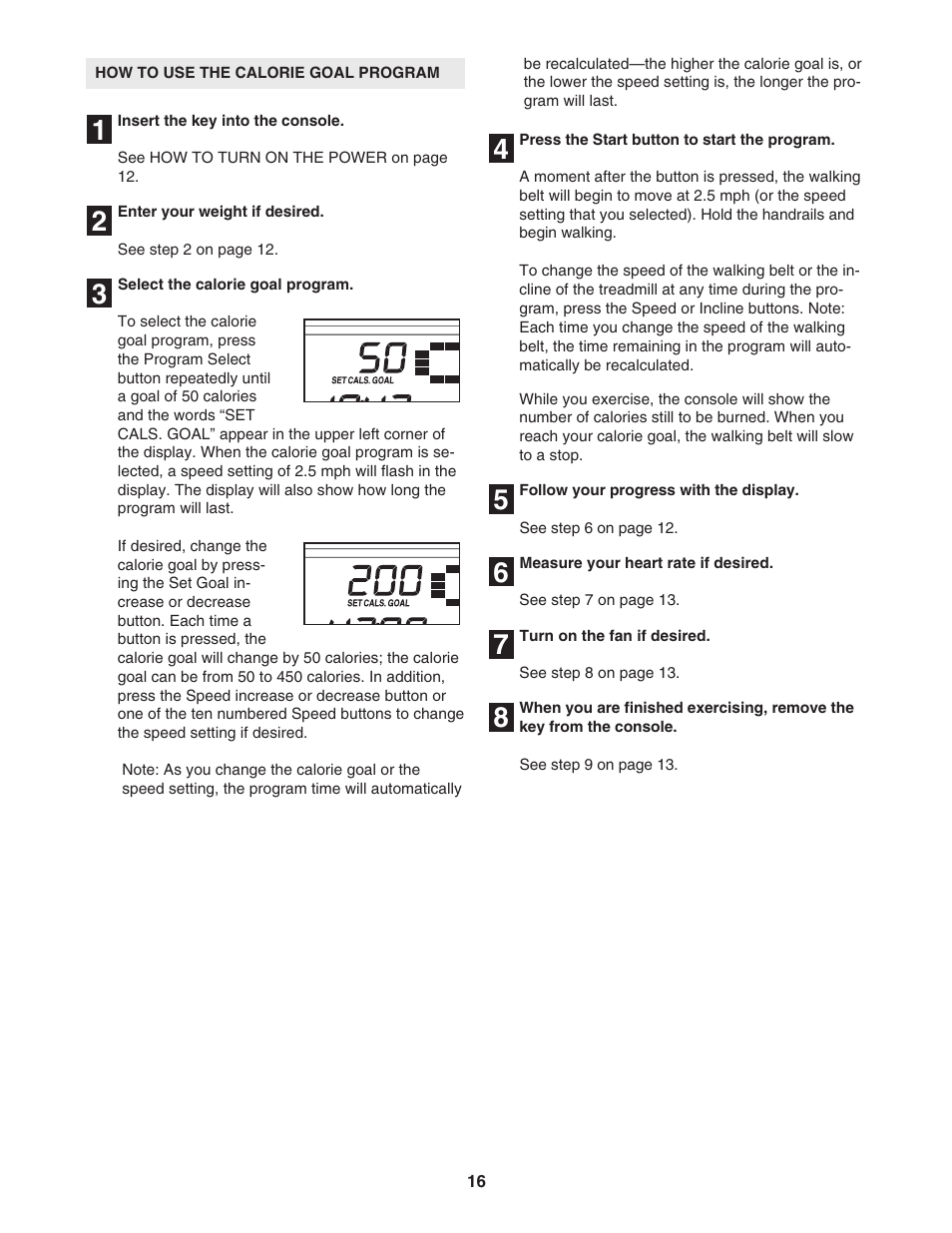 ProForm 831.29604.0 User Manual | Page 16 / 30