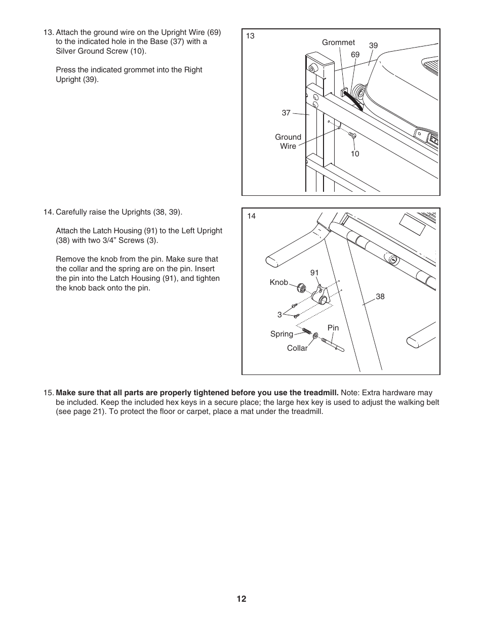 ProForm 400C User Manual | Page 12 / 26