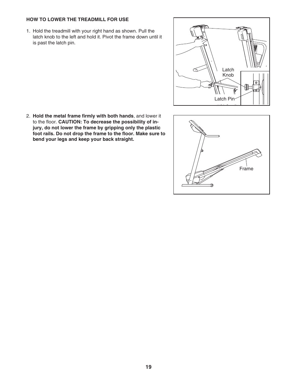 ProForm 400C User Manual | Page 19 / 26