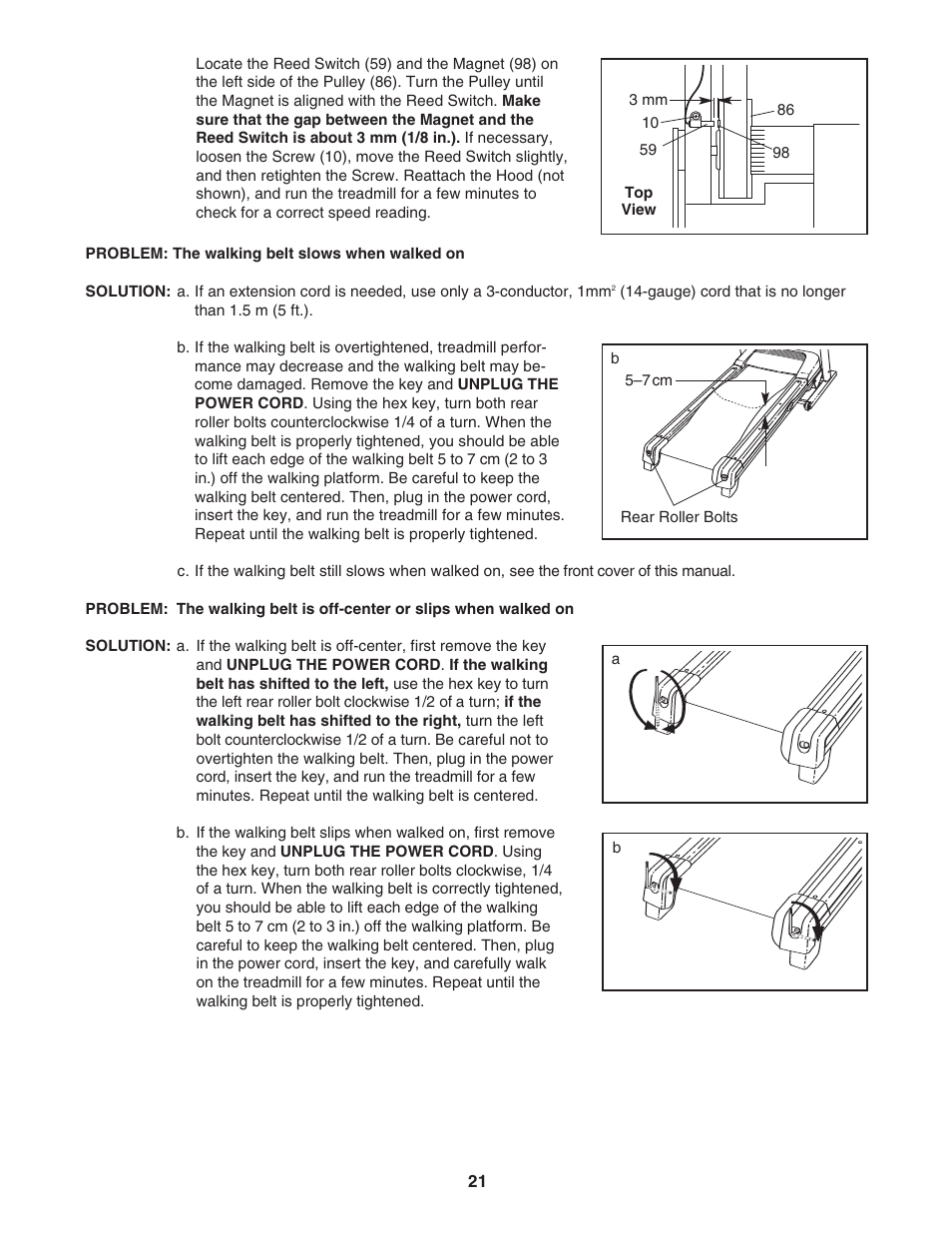 ProForm 400C User Manual | Page 21 / 26