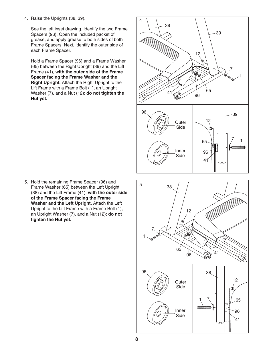 ProForm 400C User Manual | Page 8 / 26