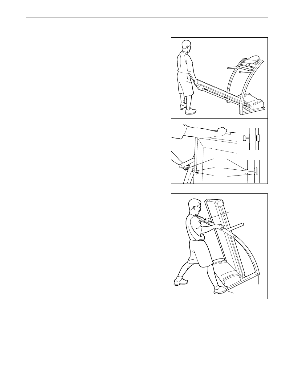 How to fold and move the treadmill | ProForm PT6.0 PFTL69501 User Manual | Page 19 / 26