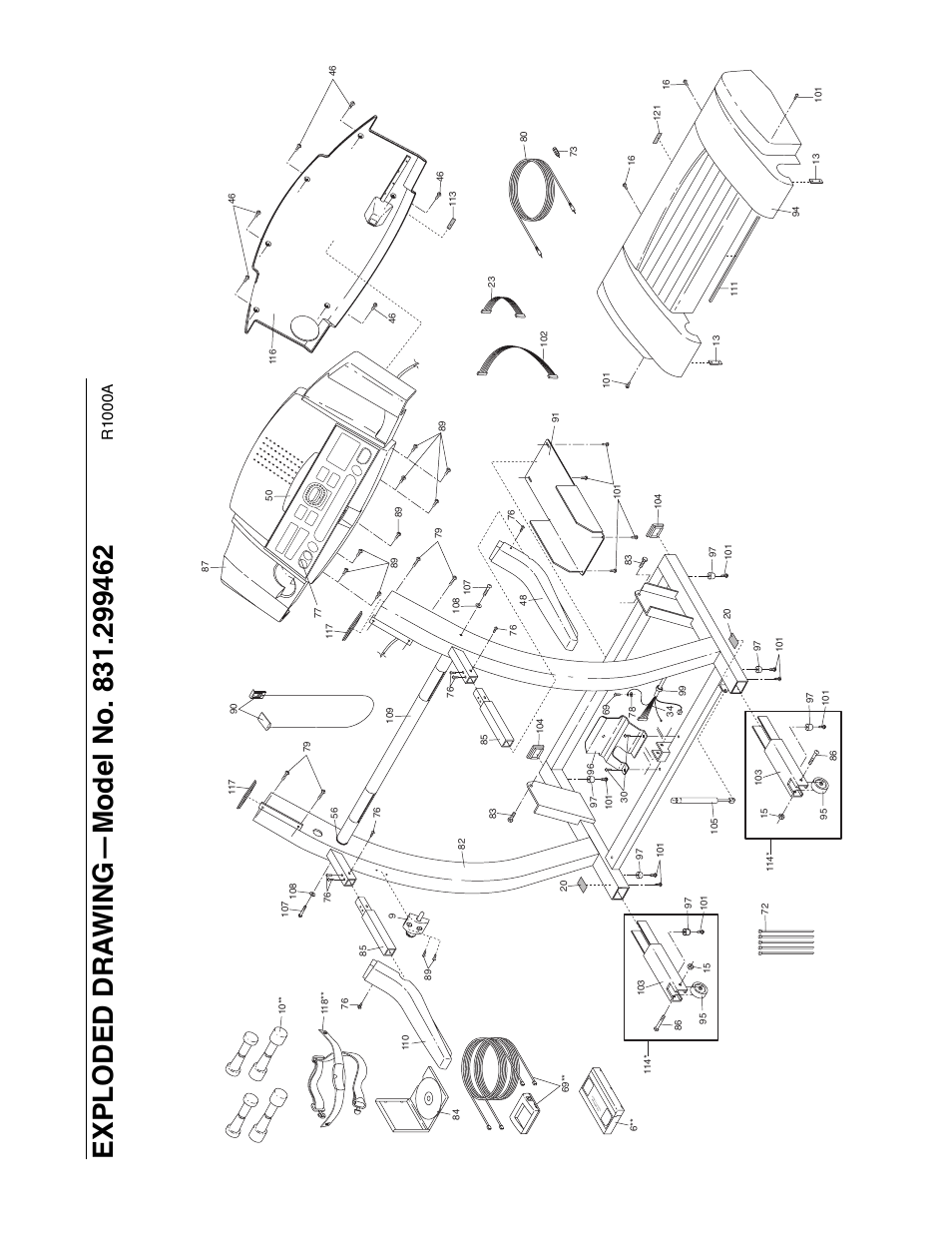R1000a, Kirk niebergall product lit . group | ProForm 740CS User Manual | Page 25 / 26