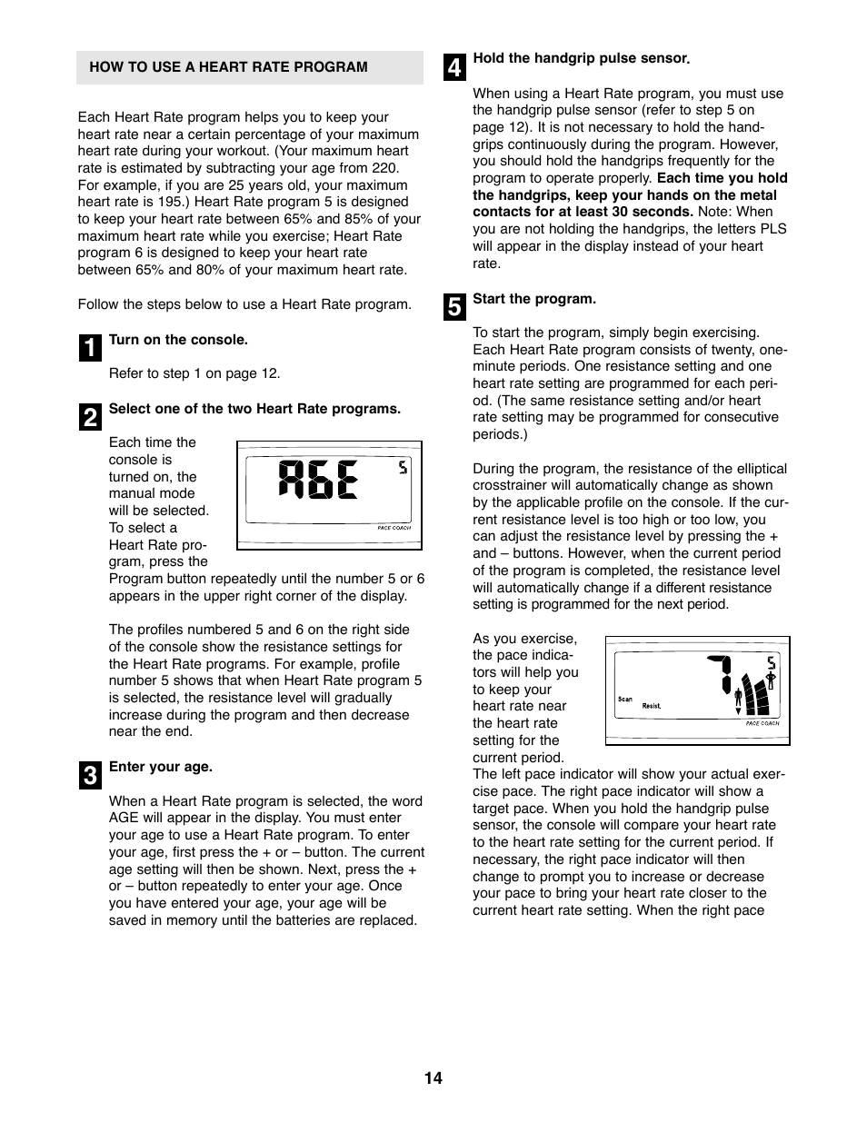 ProForm 750 User Manual | Page 14 / 24