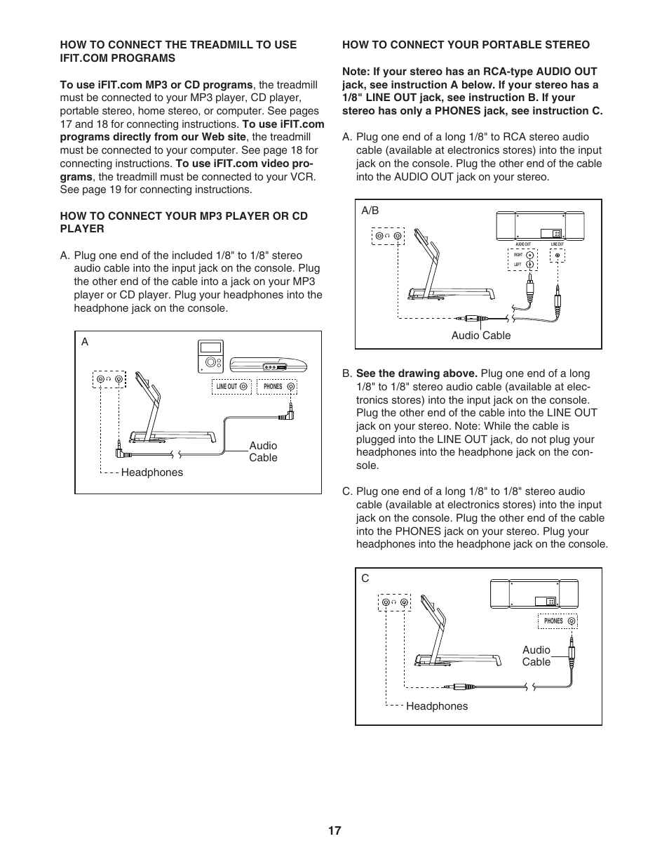ProForm CROSSWALK CALIBER ELITE PFTL71505.2 User Manual | Page 17 / 30