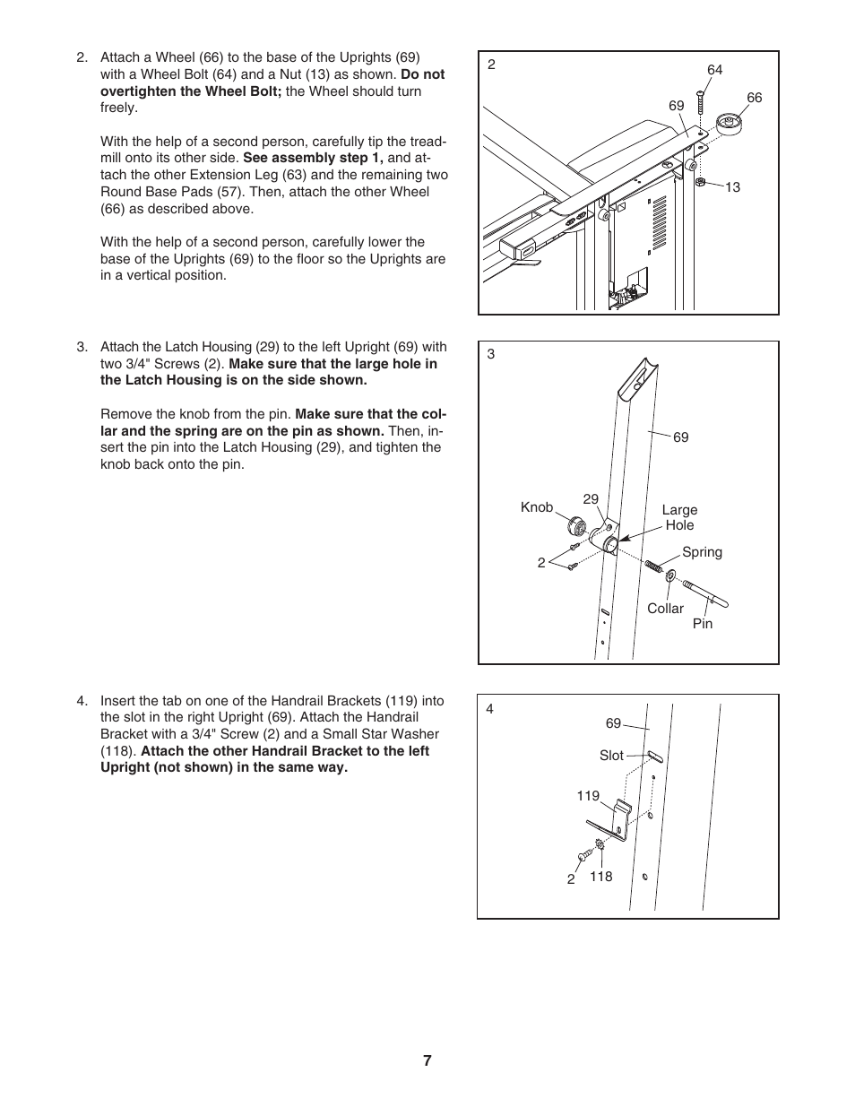 ProForm CROSSWALK CALIBER ELITE PFTL71505.2 User Manual | Page 7 / 30