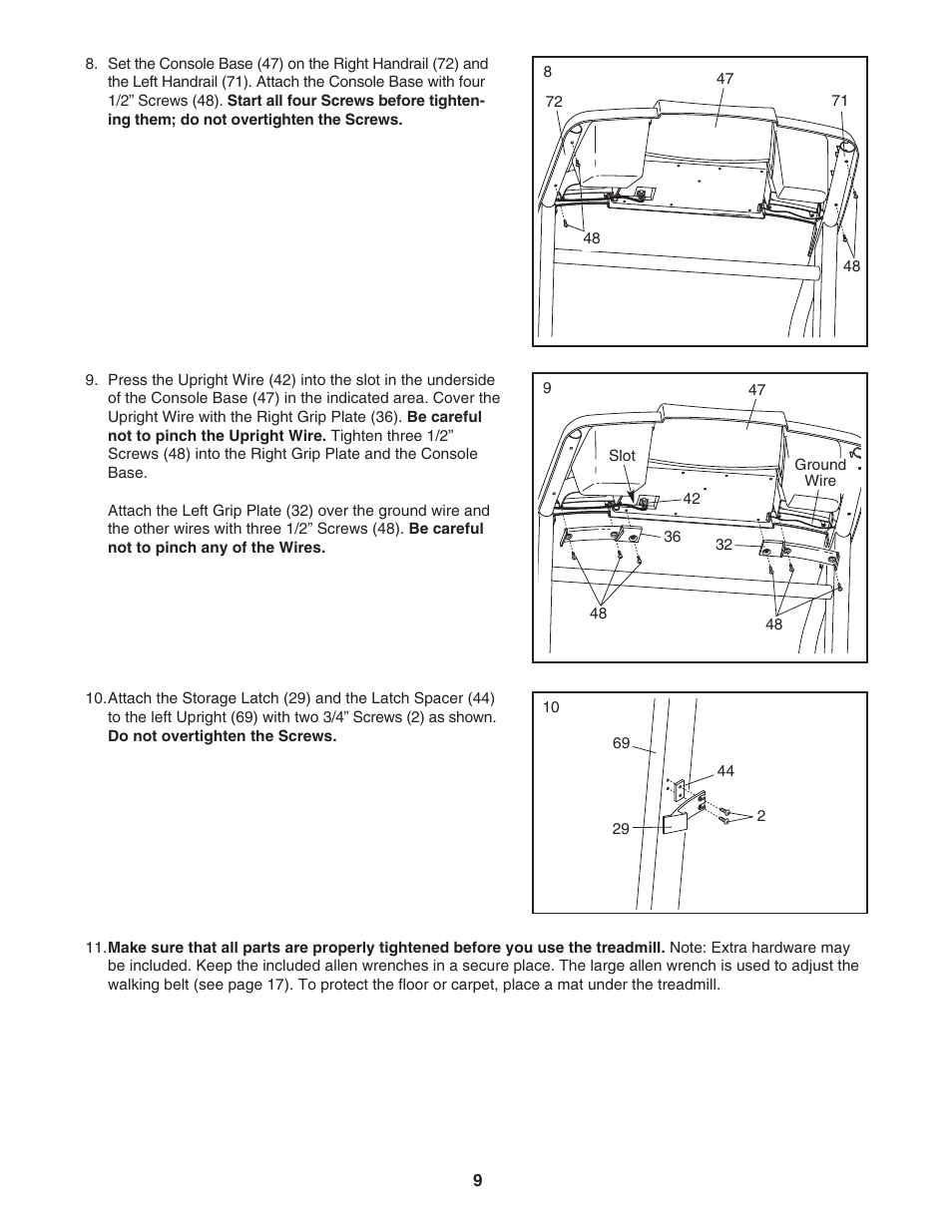 ProForm 831.295031 User Manual | Page 9 / 22