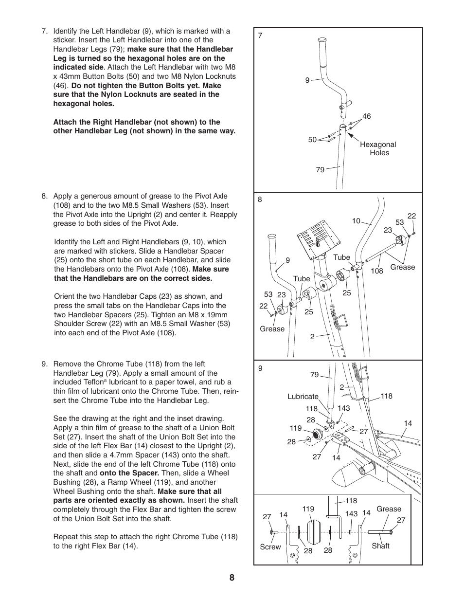ProForm PFEL13031 User Manual | Page 8 / 28