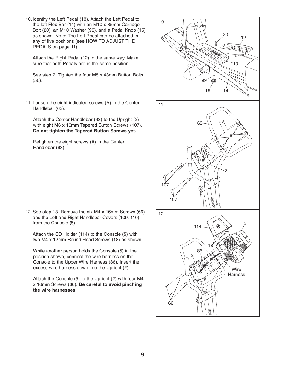 ProForm PFEL13031 User Manual | Page 9 / 28