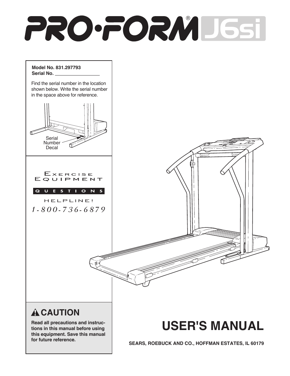 ProForm 831.297793 User Manual | 22 pages