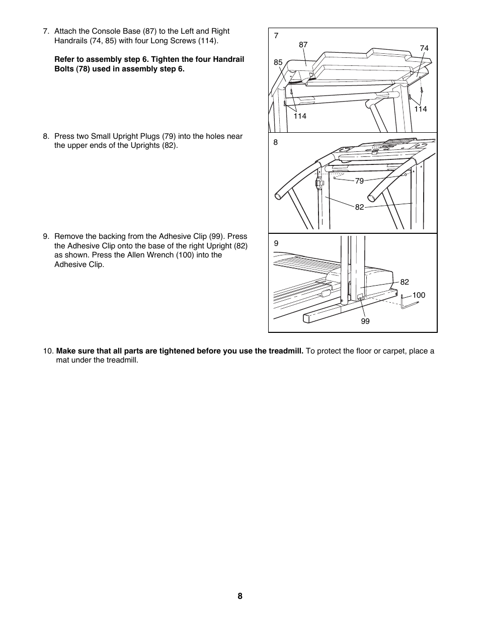 ProForm 831.297793 User Manual | Page 8 / 22