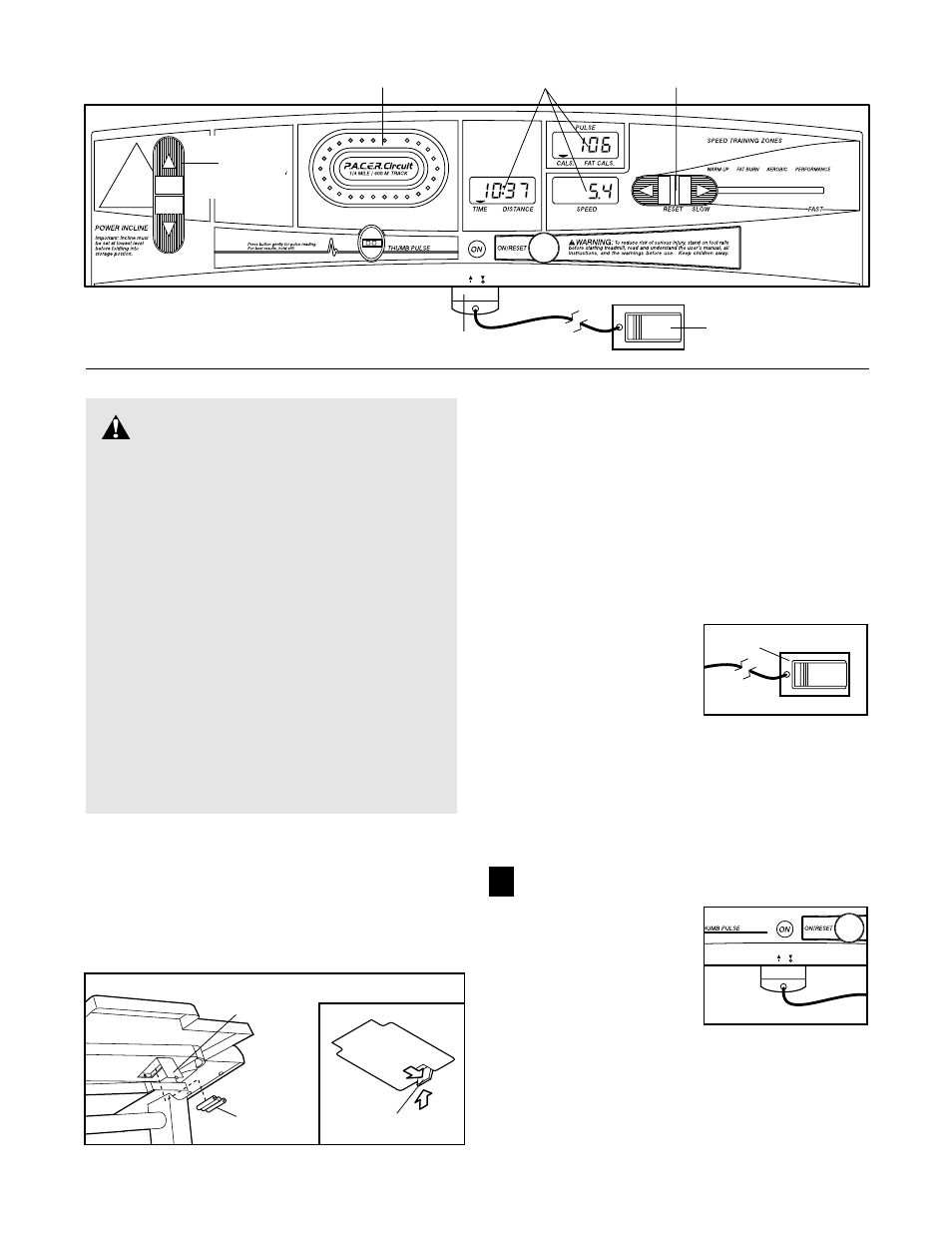 1caution | ProForm 590 LS User Manual | Page 8 / 18