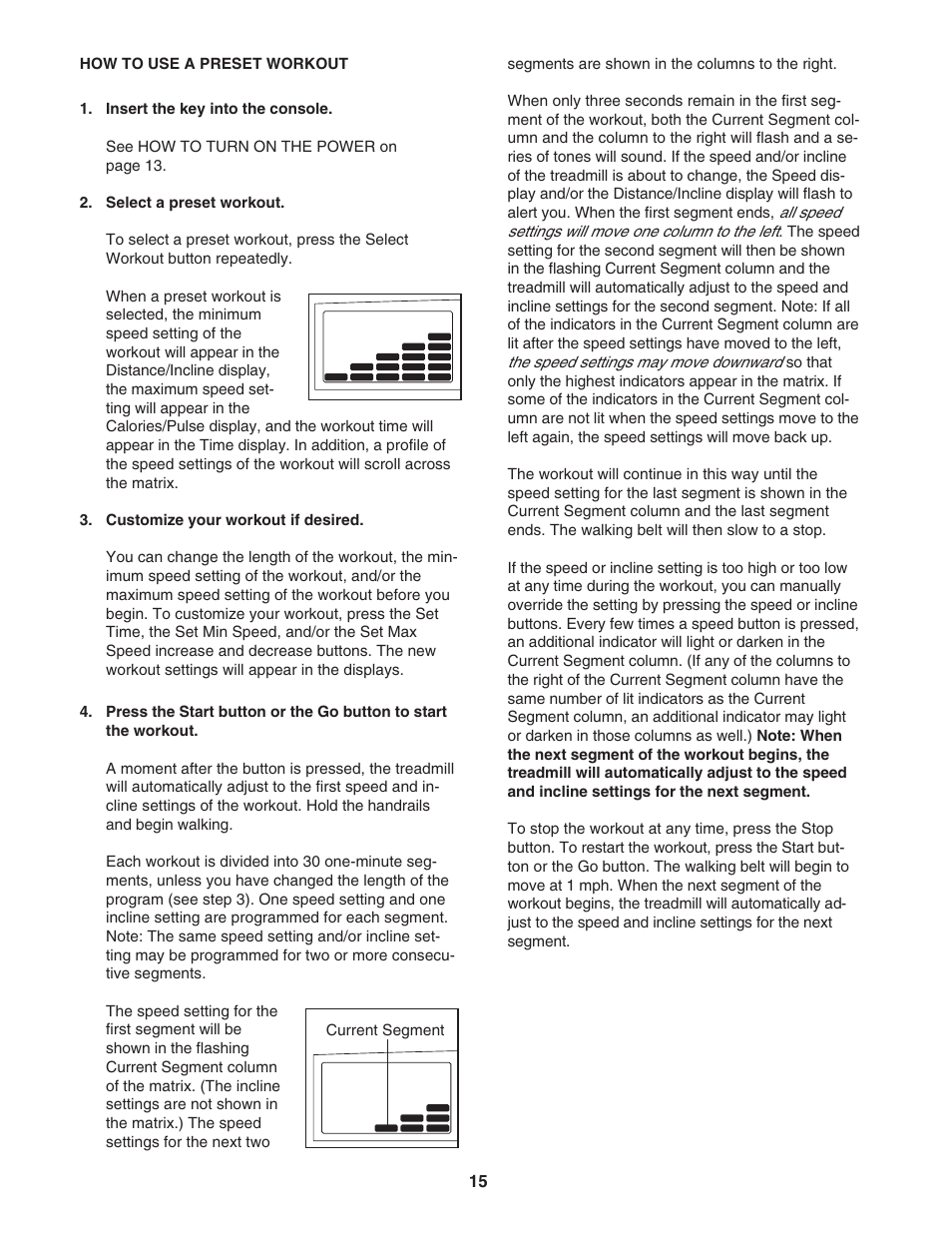 ProForm 831.24745.1 User Manual | Page 15 / 28