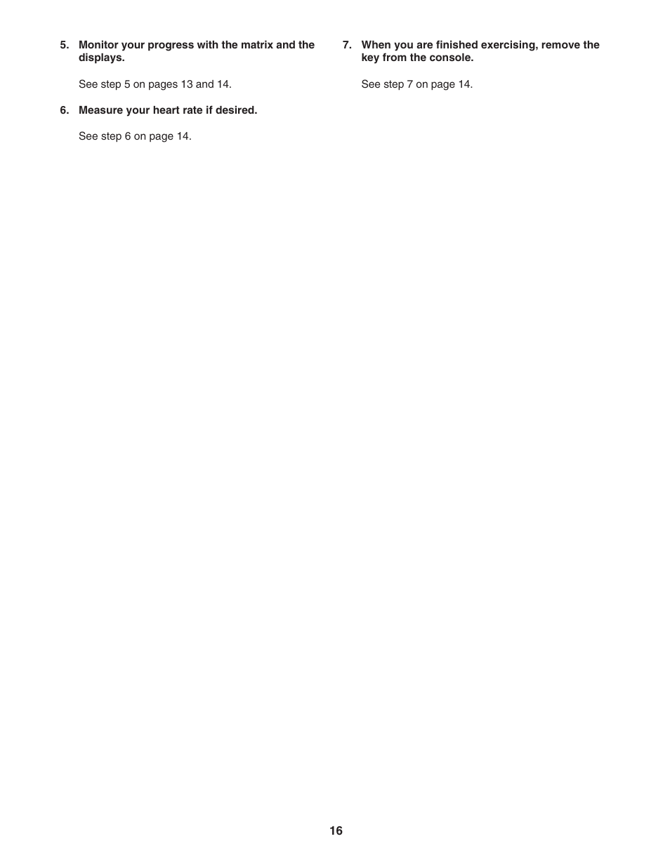 ProForm 831.24745.1 User Manual | Page 16 / 28