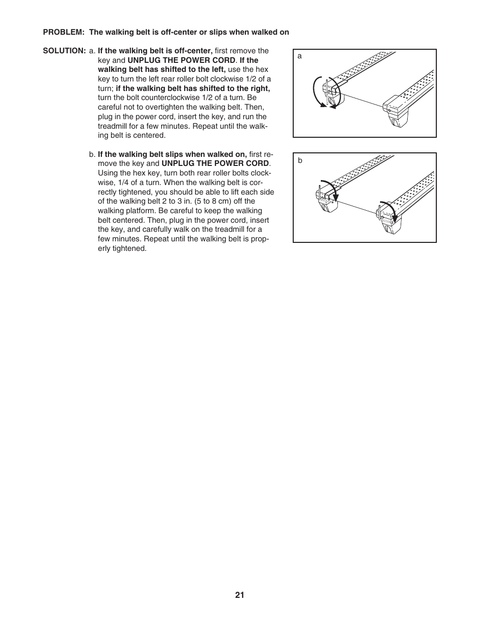 ProForm 831.24745.1 User Manual | Page 21 / 28
