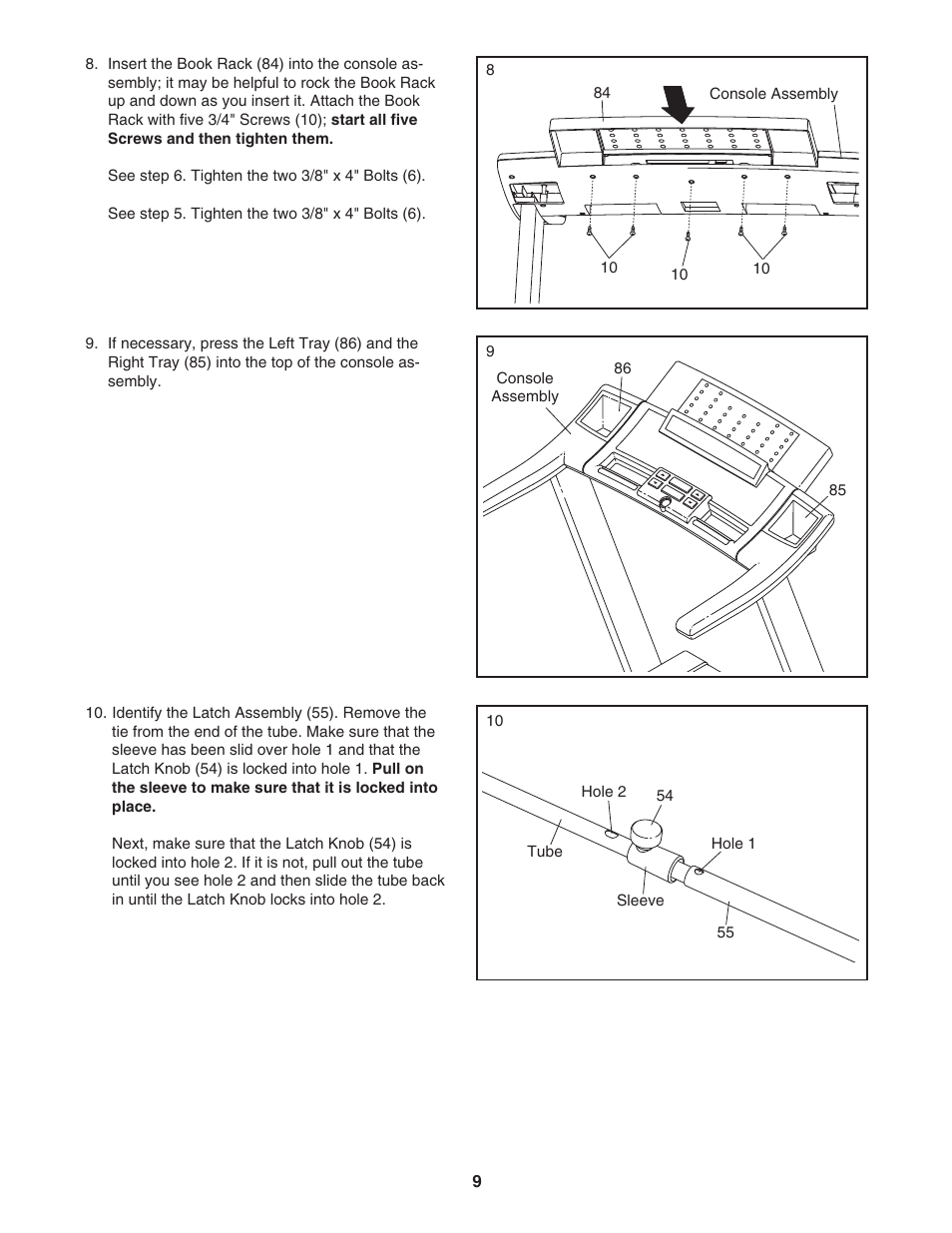 ProForm 831.24745.1 User Manual | Page 9 / 28