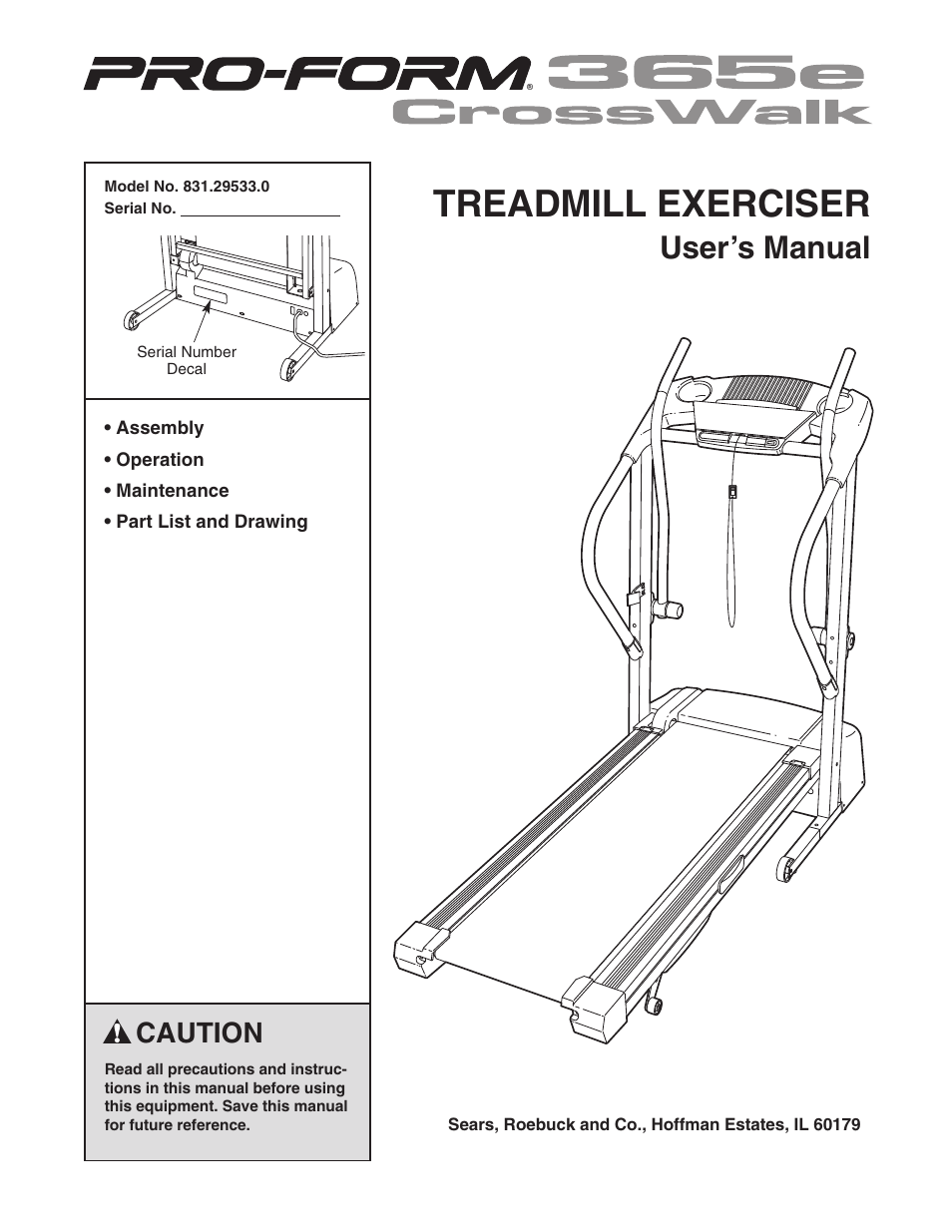 ProForm 831.29533.0 User Manual | 22 pages