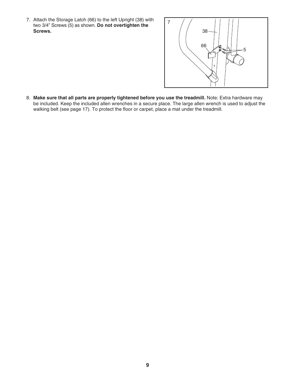 ProForm 831.29533.0 User Manual | Page 9 / 22