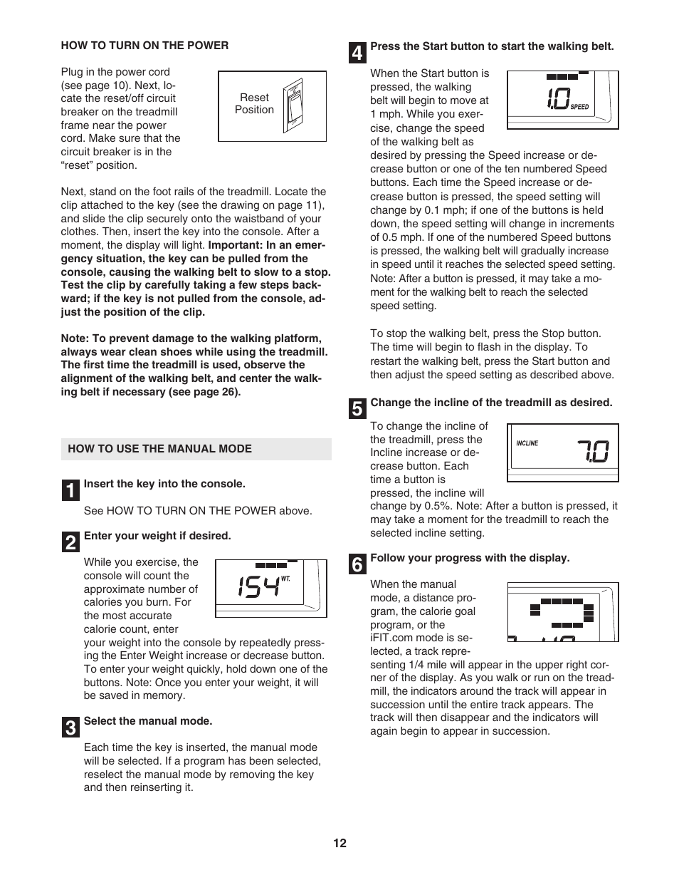 ProForm 831.29604.1 User Manual | Page 12 / 30