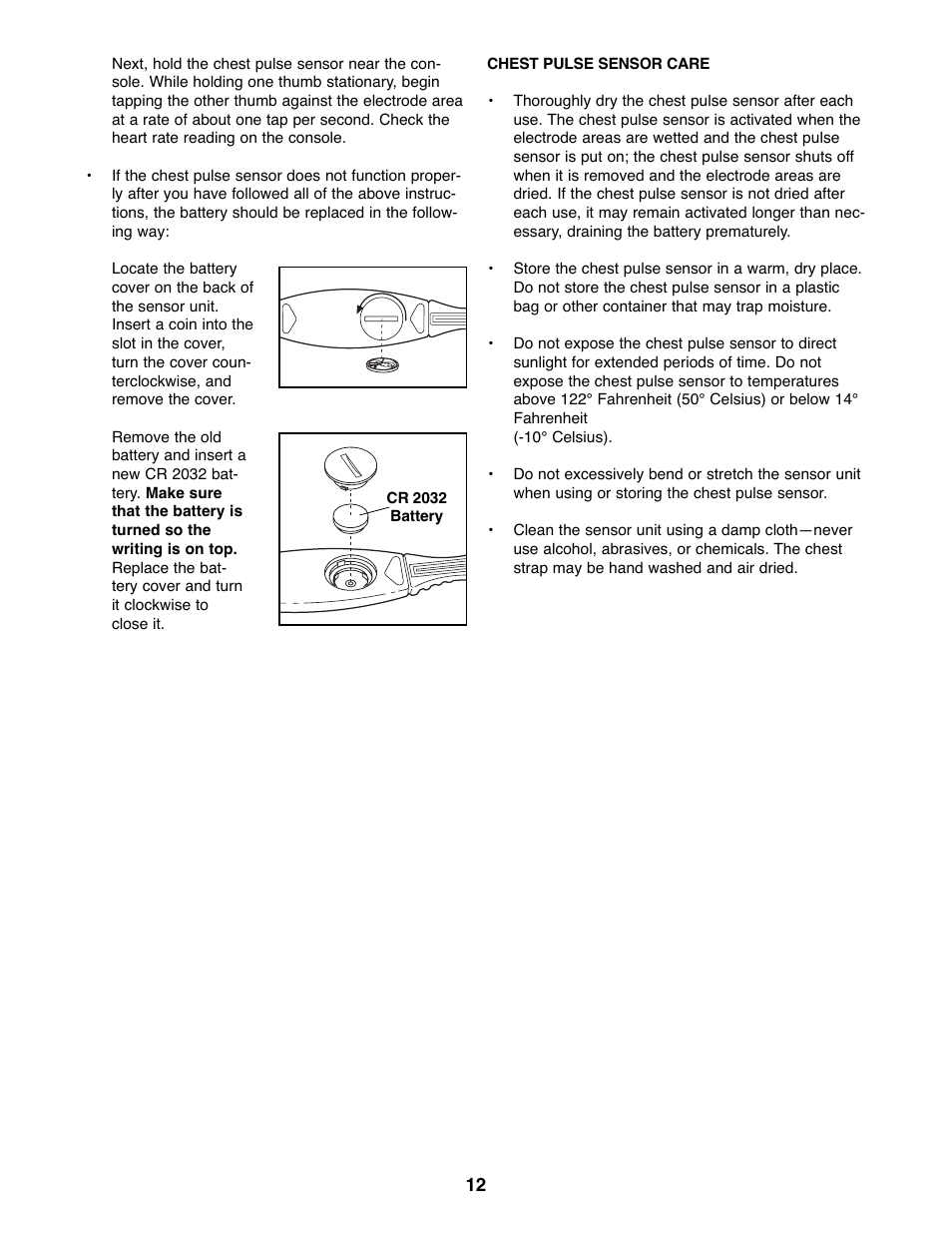 ProForm PFEL07907.0 User Manual | Page 12 / 32