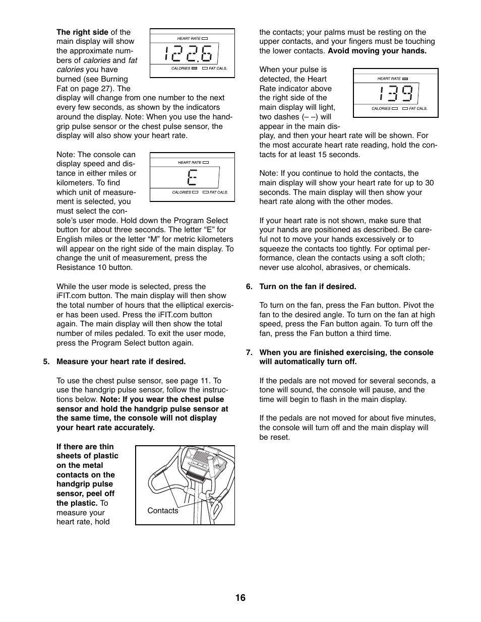ProForm PFEL07907.0 User Manual | Page 16 / 32