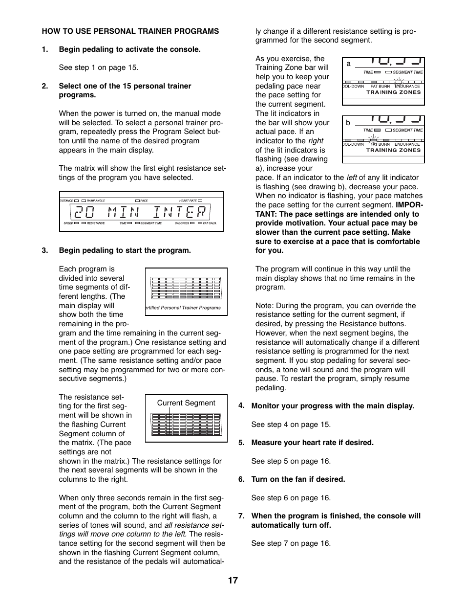 ProForm PFEL07907.0 User Manual | Page 17 / 32