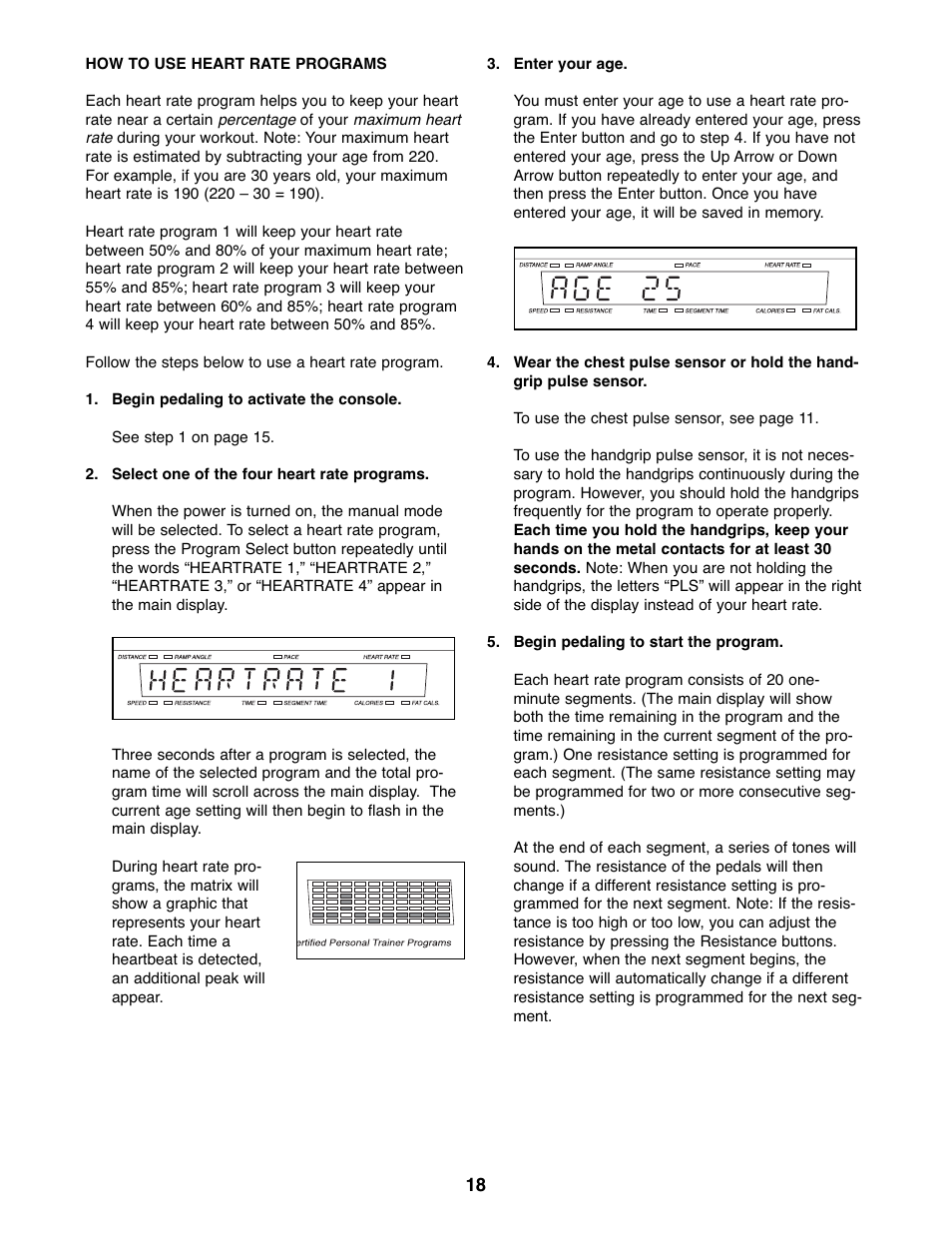 ProForm PFEL07907.0 User Manual | Page 18 / 32