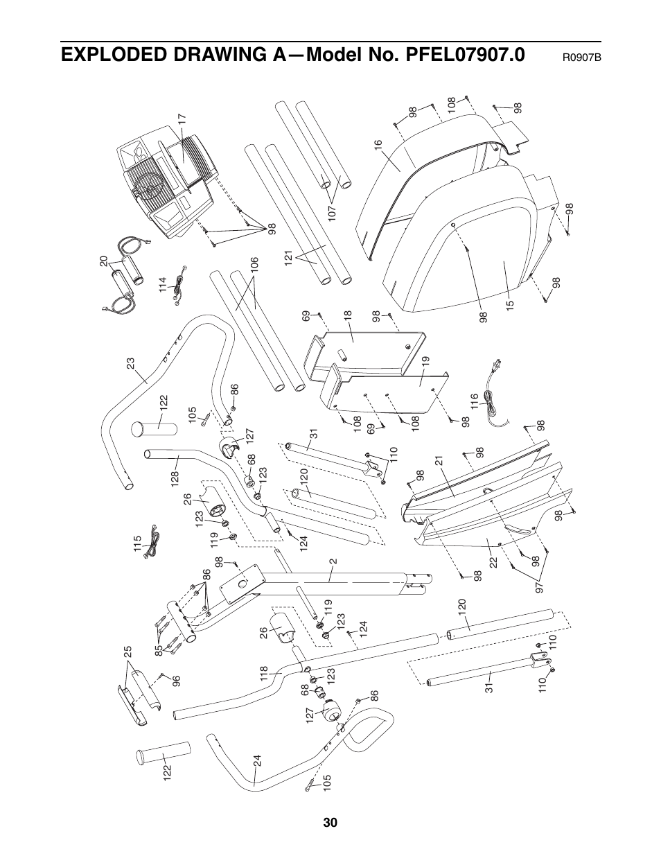 ProForm PFEL07907.0 User Manual | Page 30 / 32