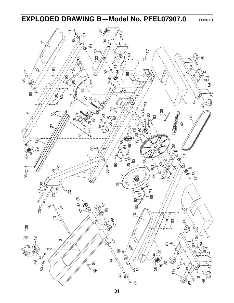 ProForm PFEL07907.0 User Manual | Page 31 / 32