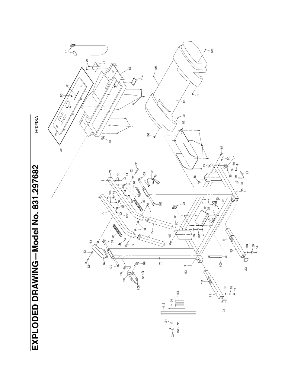 R0298a | ProForm 831.297682 User Manual | Page 17 / 18