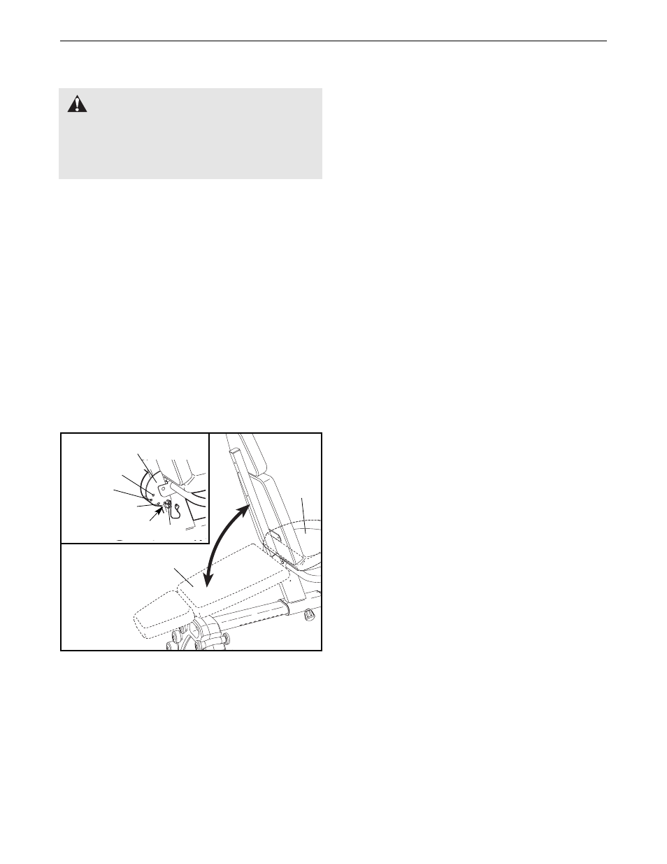 Weight bench exercise guidelines, Warning | ProForm 831.280181 User Manual | Page 20 / 24