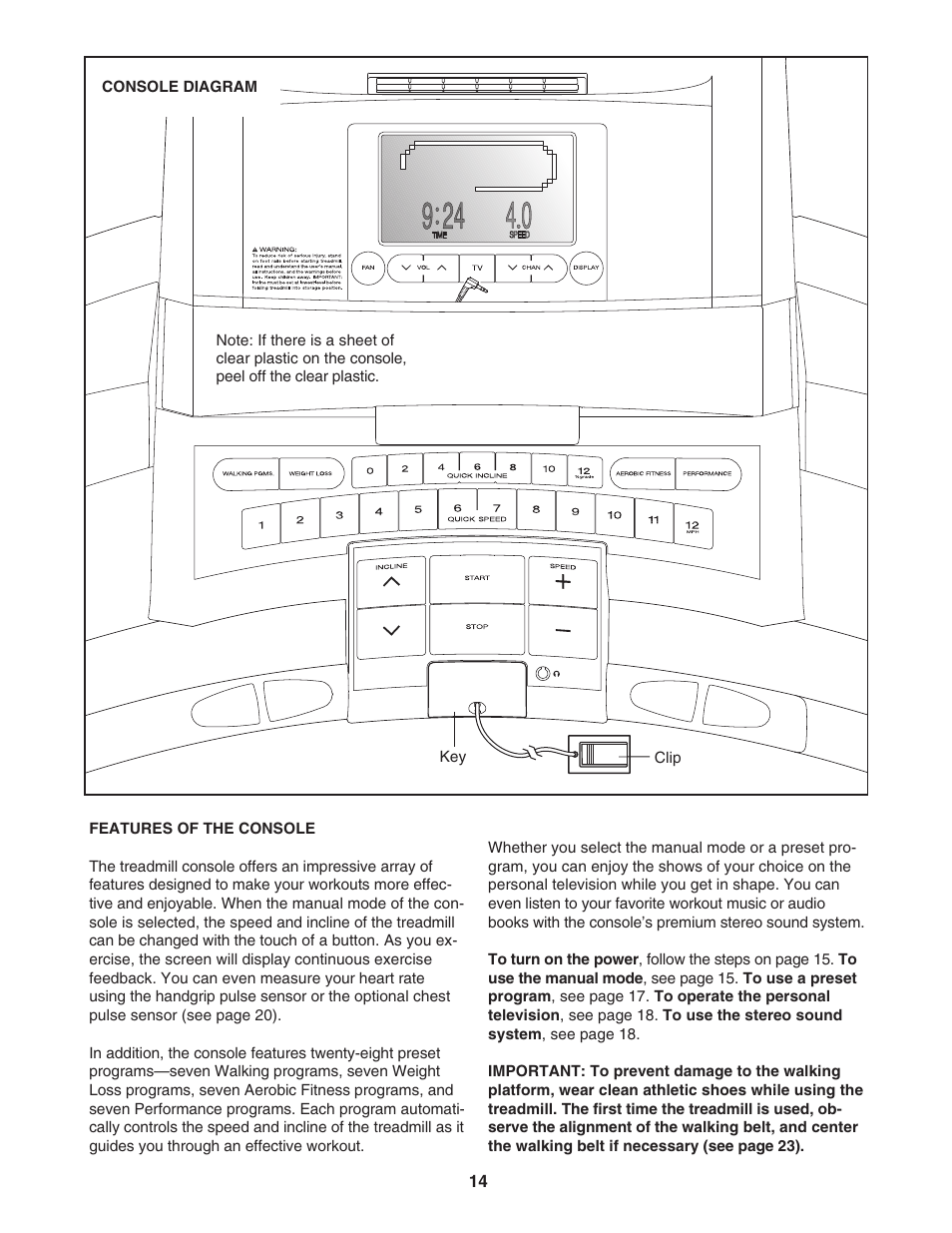 ProForm PFTL99806.2 User Manual | Page 14 / 30