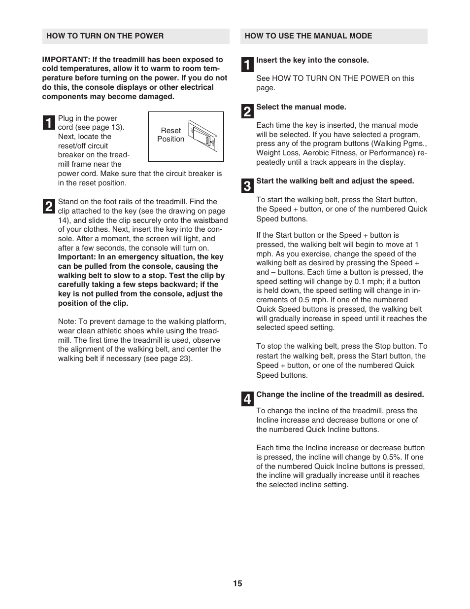 ProForm PFTL99806.2 User Manual | Page 15 / 30