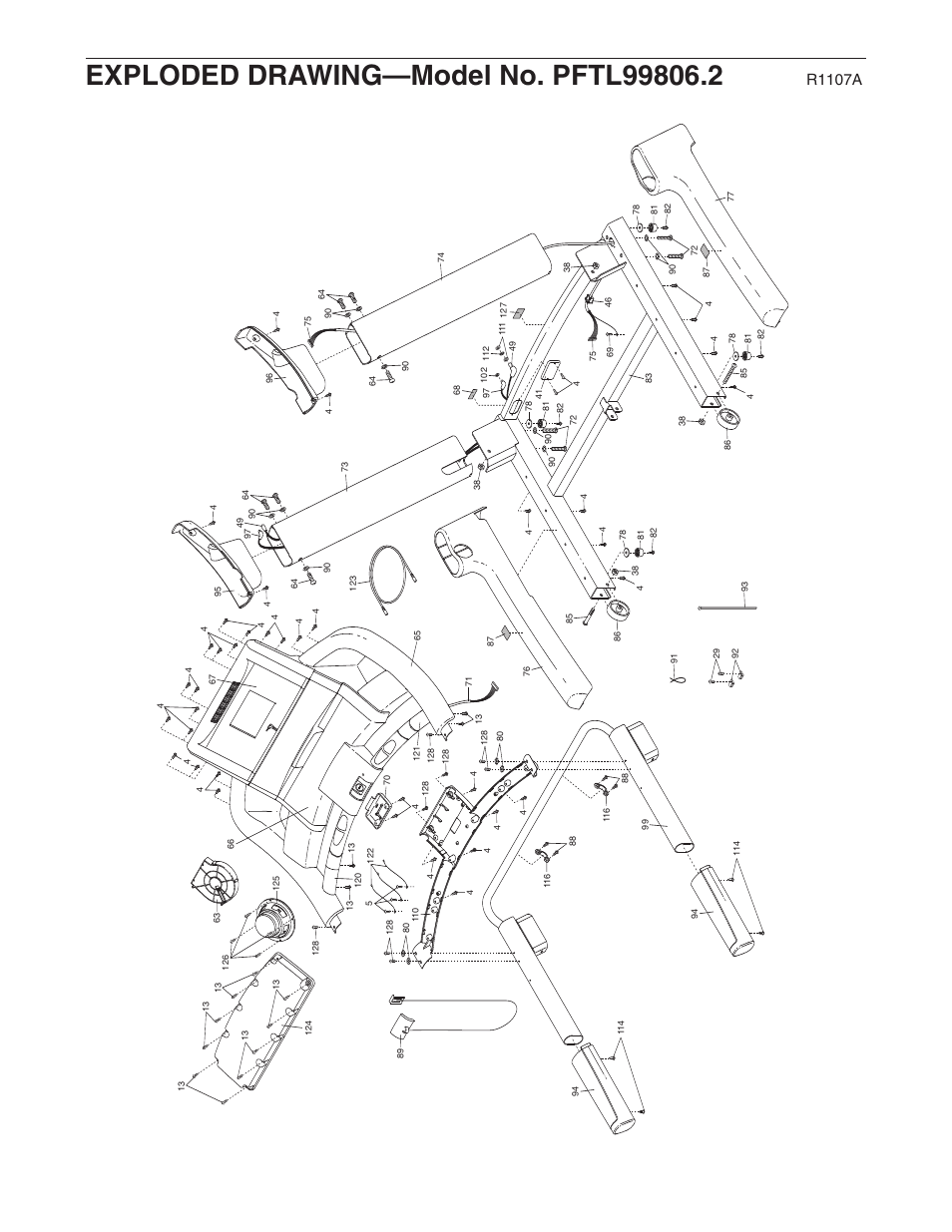 R1107a | ProForm PFTL99806.2 User Manual | Page 29 / 30