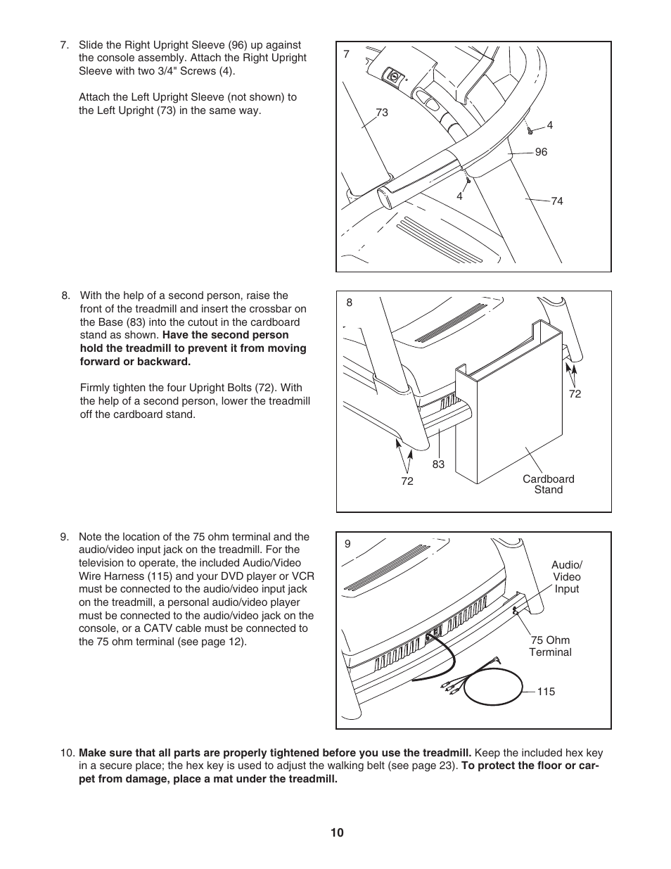 ProForm PFTL99806.3 User Manual | Page 10 / 30