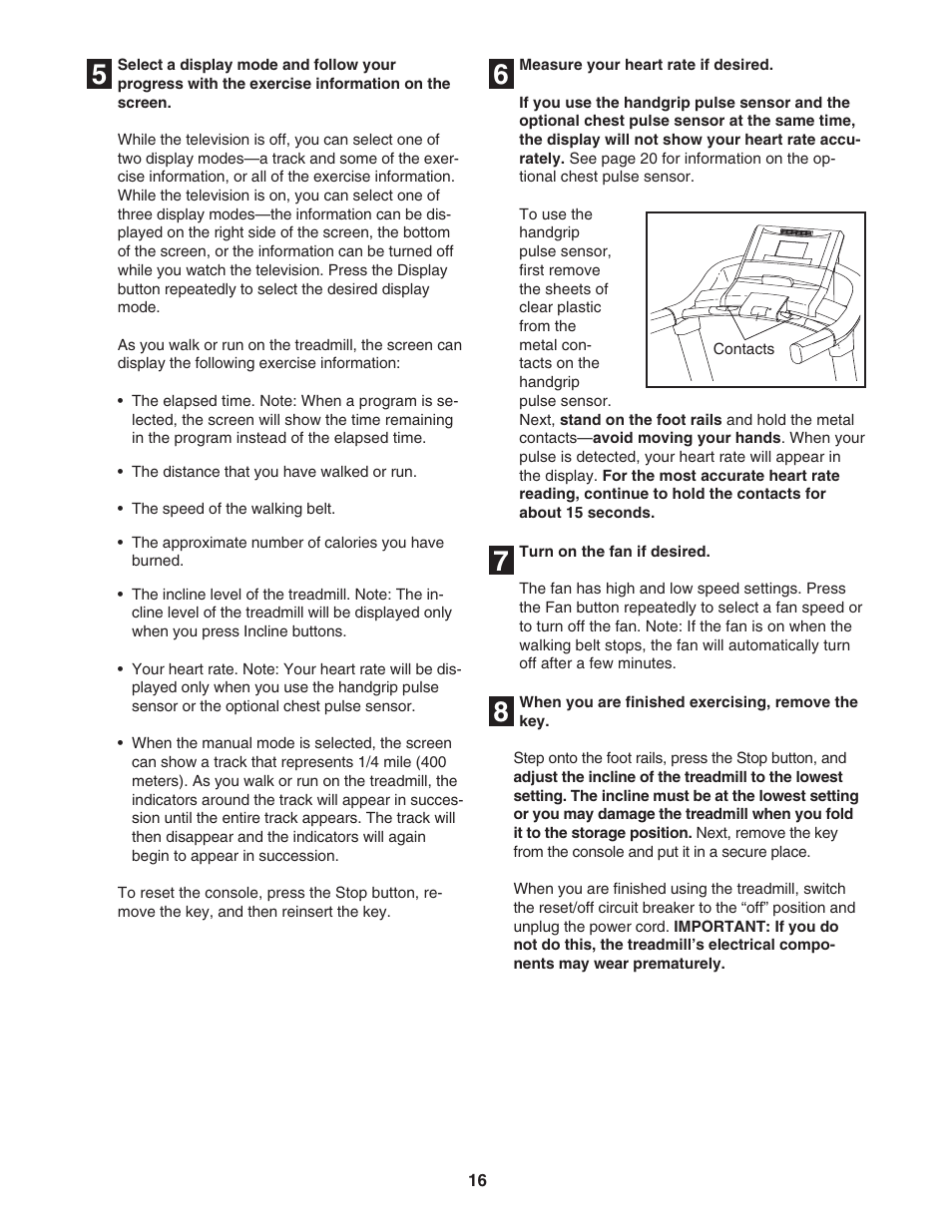 ProForm PFTL99806.3 User Manual | Page 16 / 30