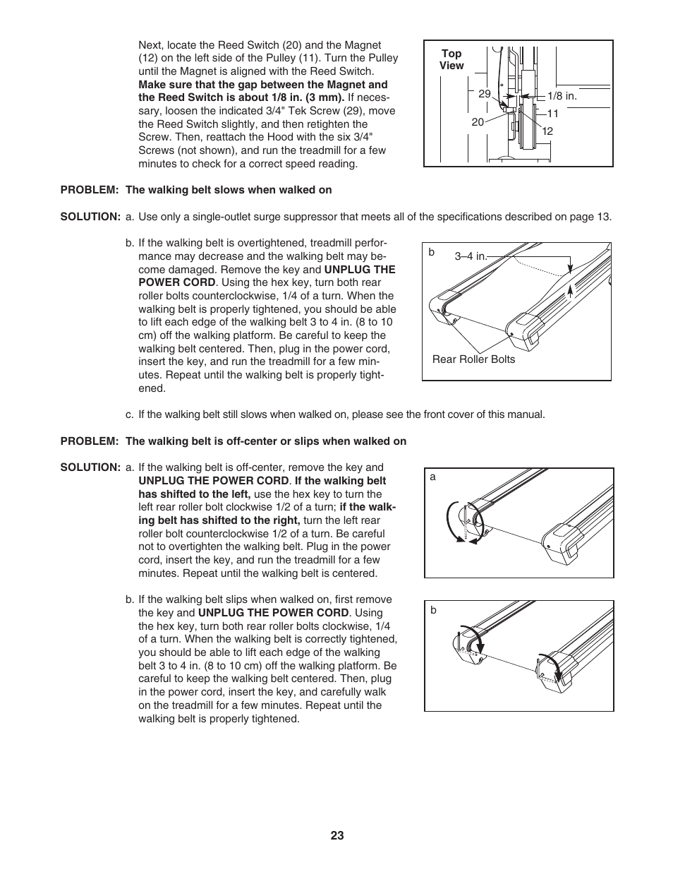 ProForm PFTL99806.3 User Manual | Page 23 / 30