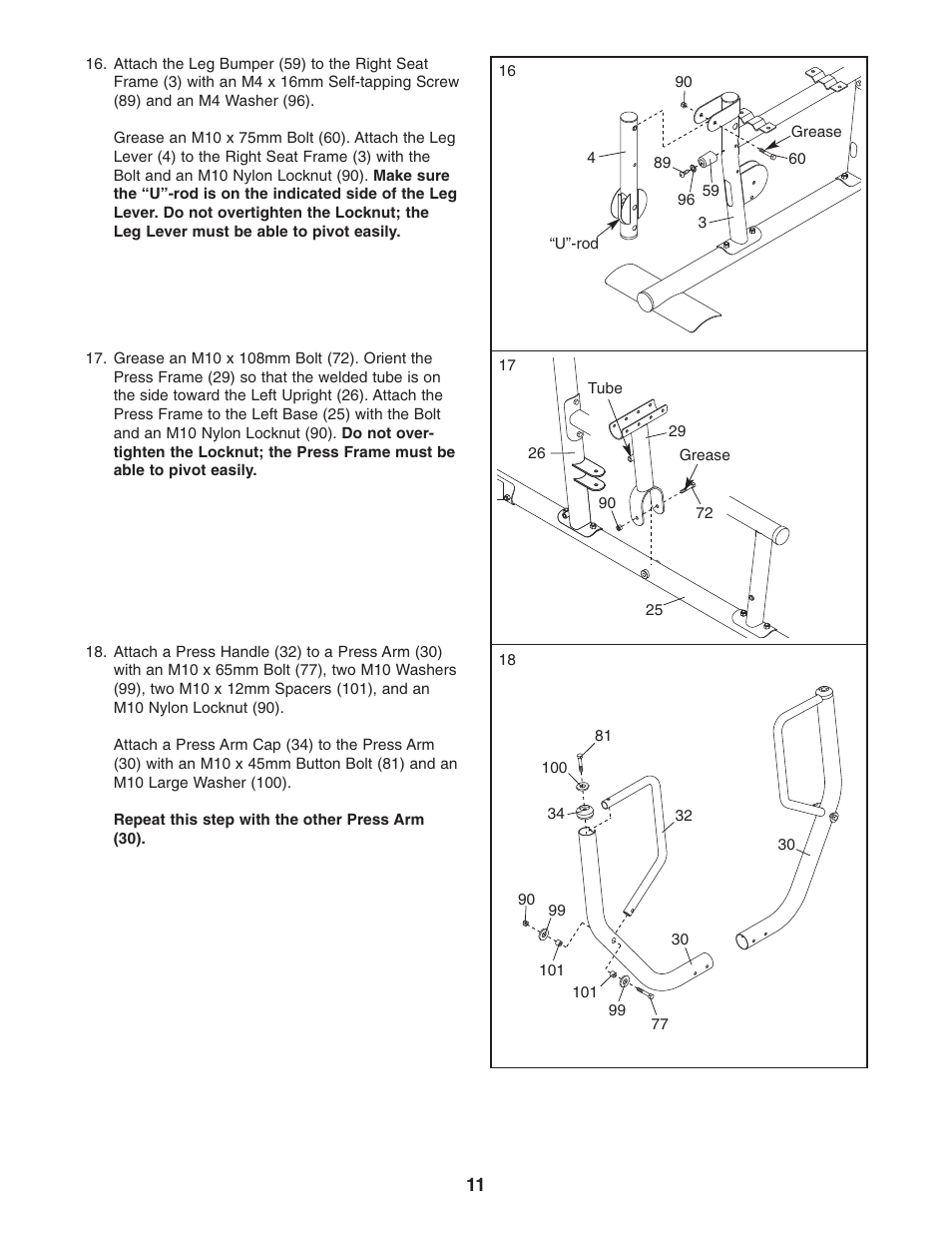 ProForm PFANSY9825.1 User Manual | Page 11 / 39