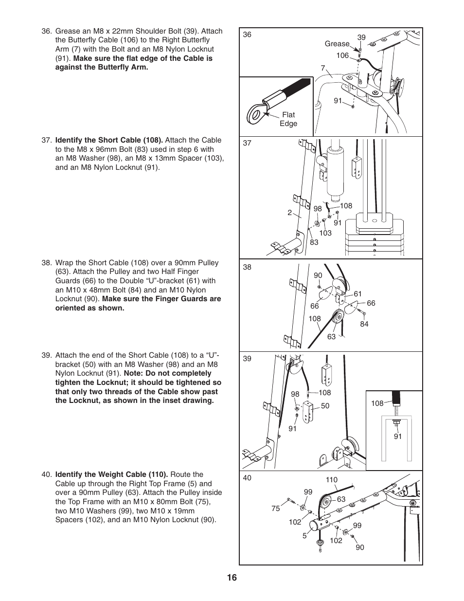 ProForm PFANSY9825.1 User Manual | Page 16 / 39