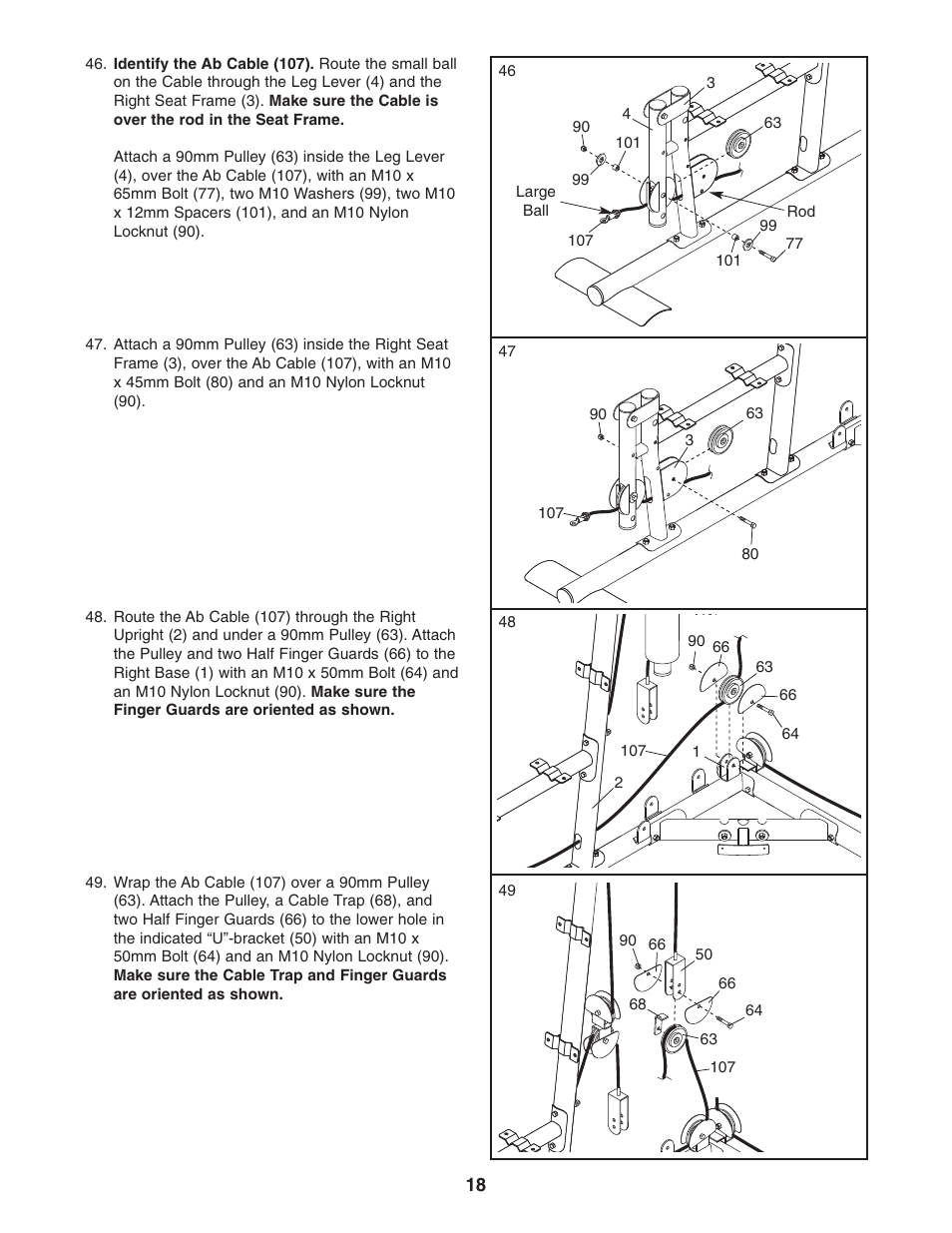 ProForm PFANSY9825.1 User Manual | Page 18 / 39