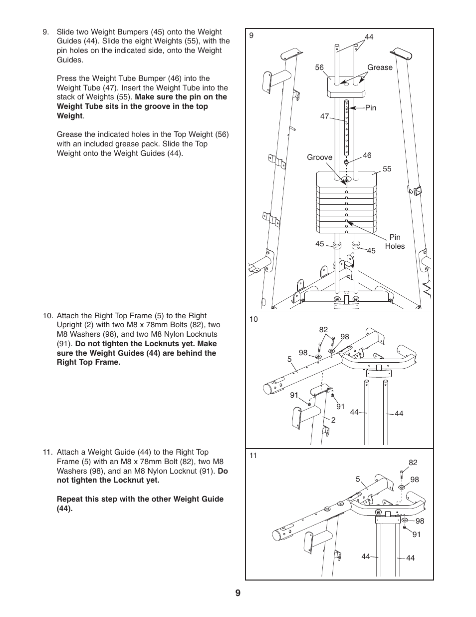 ProForm PFANSY9825.1 User Manual | Page 9 / 39