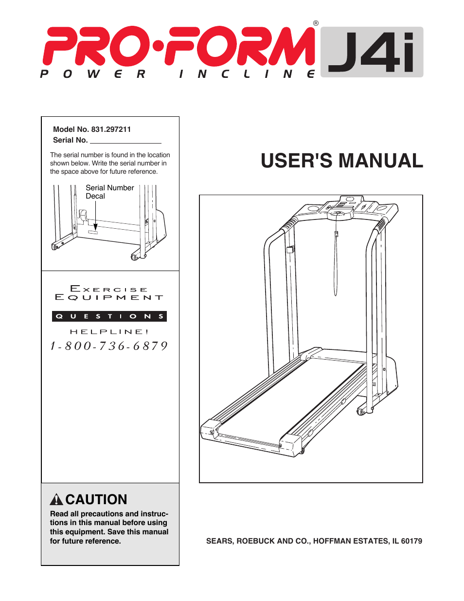 ProForm 831.297211 User Manual | 18 pages