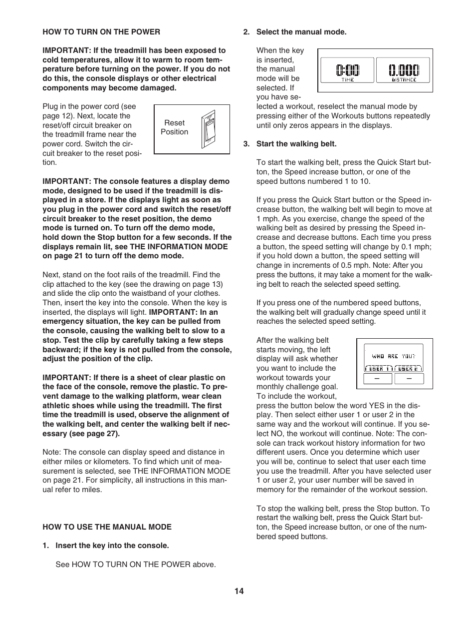 ProForm PFTL79007.0 User Manual | Page 14 / 36