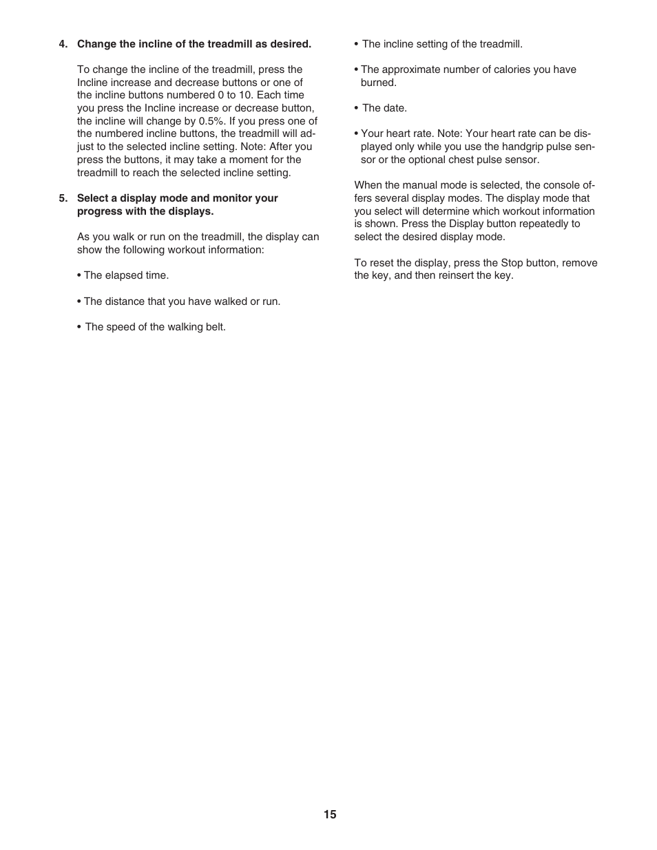 ProForm PFTL79007.0 User Manual | Page 15 / 36