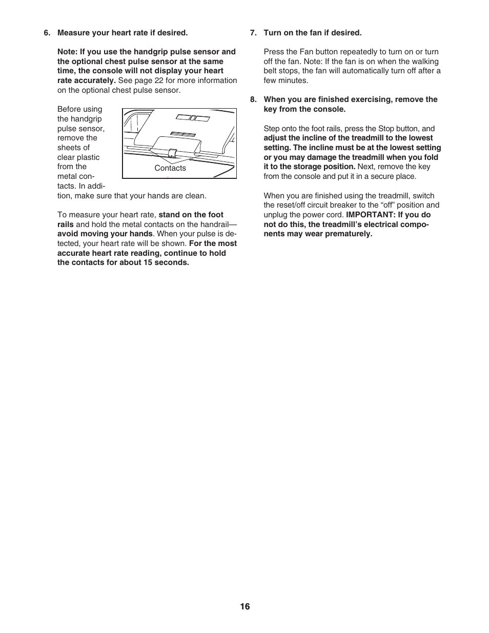ProForm PFTL79007.0 User Manual | Page 16 / 36
