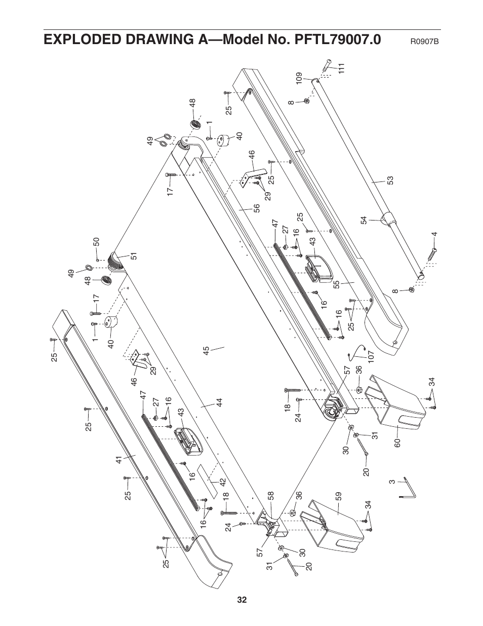 ProForm PFTL79007.0 User Manual | Page 32 / 36