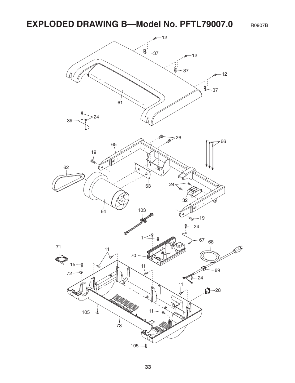 ProForm PFTL79007.0 User Manual | Page 33 / 36
