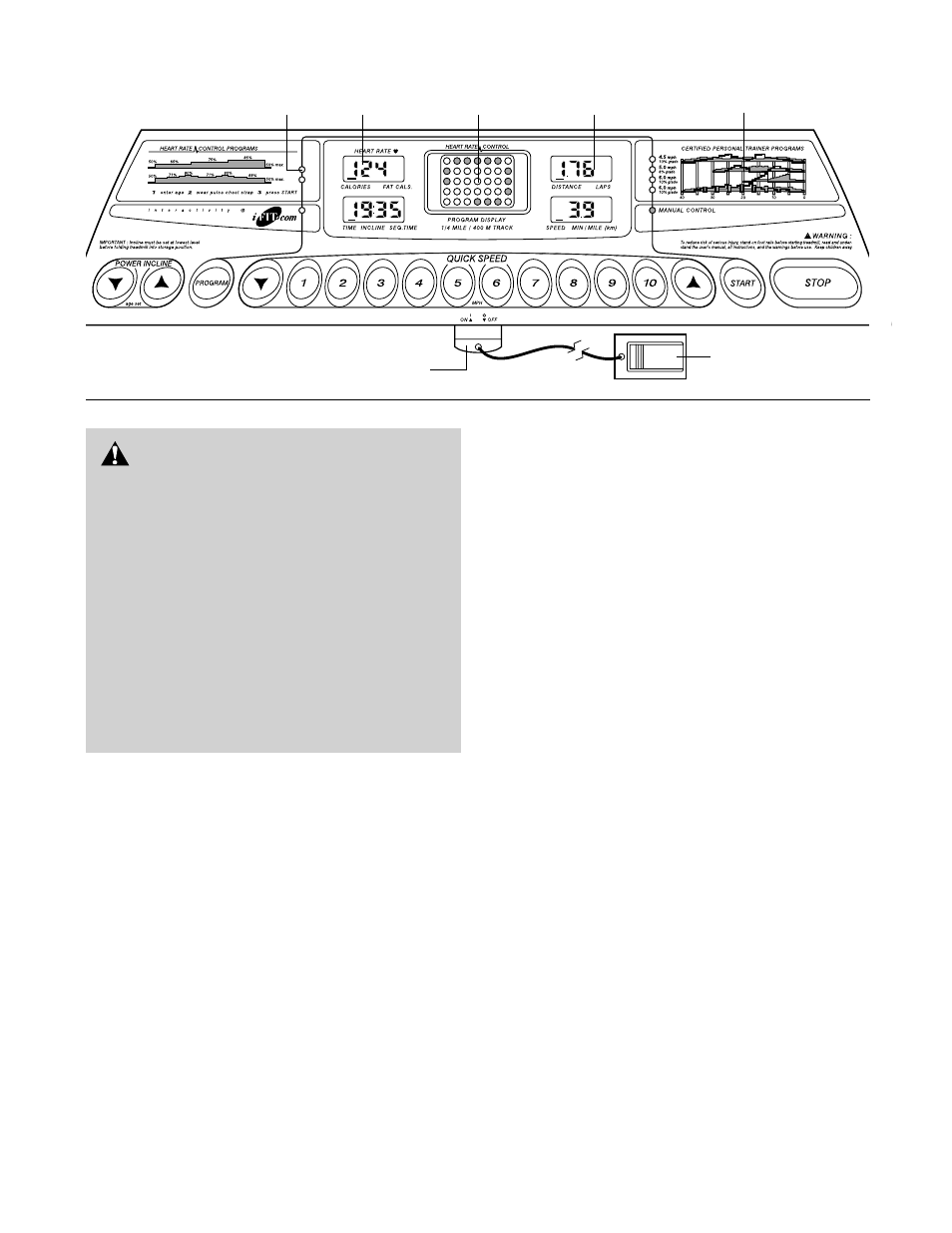 Caution | ProForm 831.291761 User Manual | Page 9 / 31