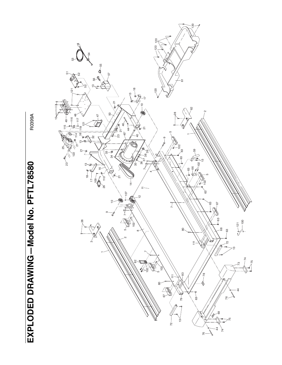 R0399a | ProForm 785EX PFTL78580 User Manual | Page 24 / 26