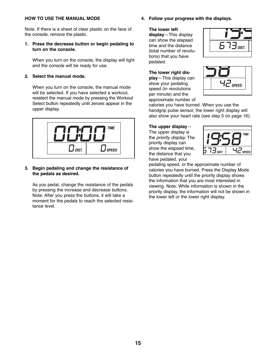 ProForm PFEL03907.0 User Manual | Page 15 / 24